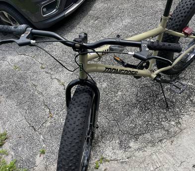 Mongoose fat tire bicycle