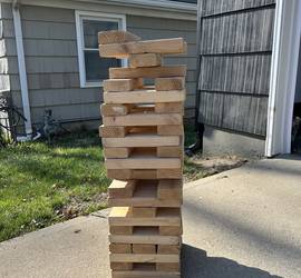 Yard Jenga