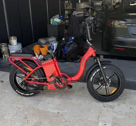 Rattan electic bike 120 miles on a charge