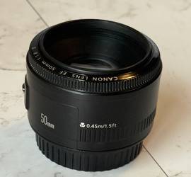Canon EF 50mm 1:1.8 II