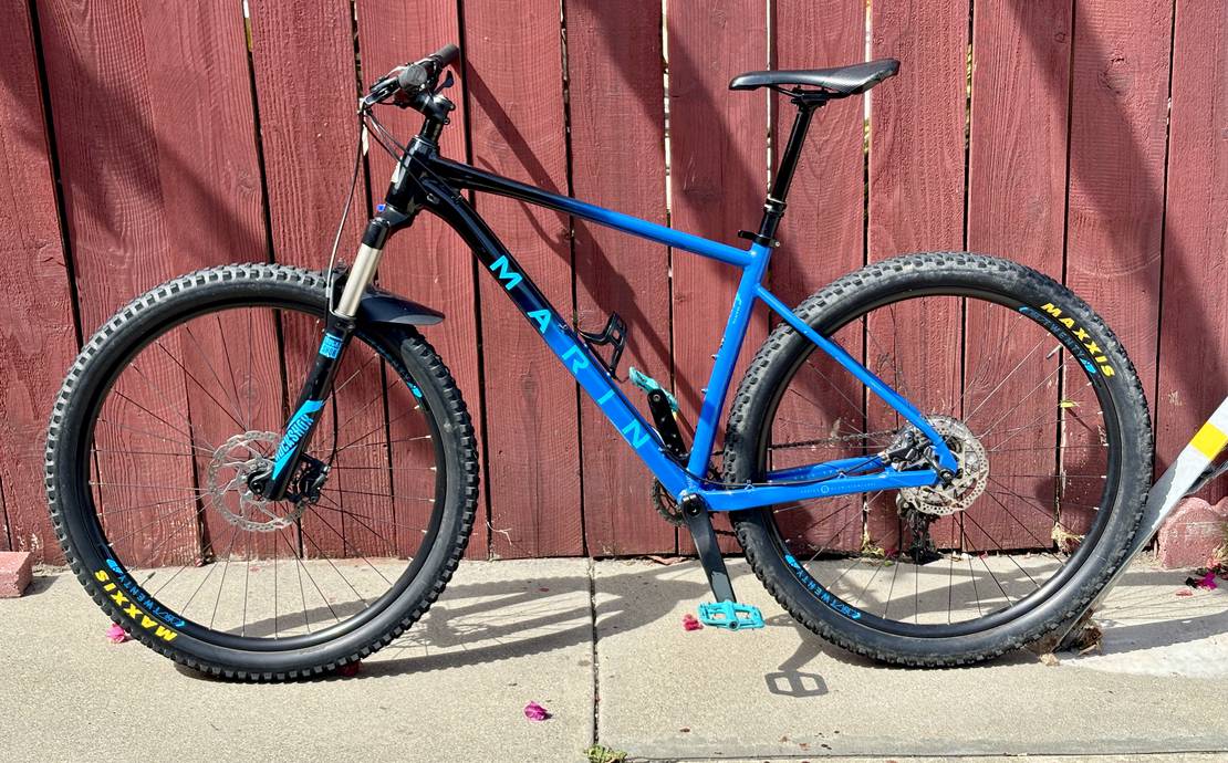 Mountain Bike Rental: Marin Nail Trail 6 Hardtail (Large)