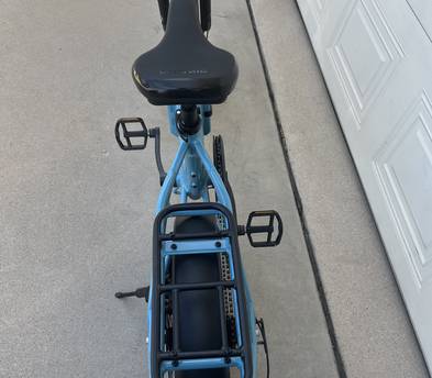 Electric Cargo Bike- Lectric XP4 Blue