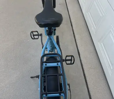 Electric Cargo Bike- Lectric XP4 Blue