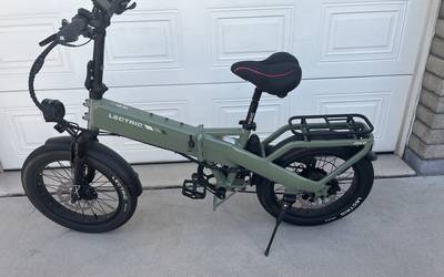 Electric Cargo Bike- Lectric XP4 Green