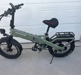 Electric Cargo Bike- Lectric XP4 Green