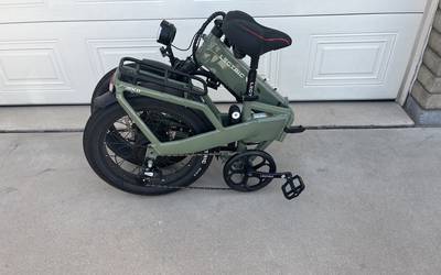 Electric Cargo Bike- Lectric XP4 Green