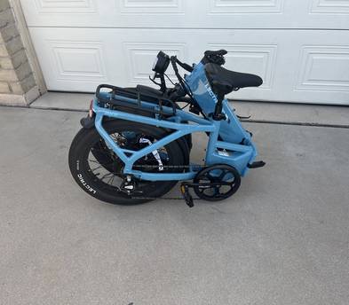 Electric Cargo Bike- Lectric XP4 Blue
