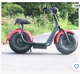 2000w E-Loco Fat Tire Electric Scooter Bike 35mph 30 per charge