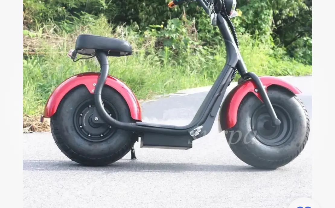 2000w E-Loco Fat Tire Electric Scooter Bike 35mph 30 per charge