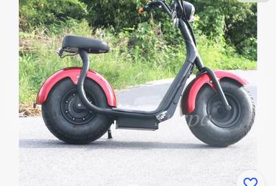 2000w E-Loco Fat Tire Electric Scooter Bike 35mph 30 per charge