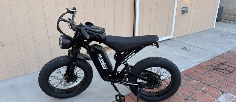 Moveloop Electric Bike for Adults, 750W 28MPH Ebike, 48V 15.6AH Battery 20i Fat Tire Mountain E-Bike, Up to 70 Miles Range, Full Suspension, UL 2849