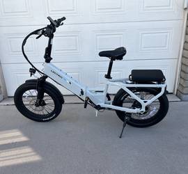 Electric Cargo Bike- Lectric XP4 White