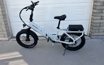Electric Cargo Bike- Lectric XP4 White