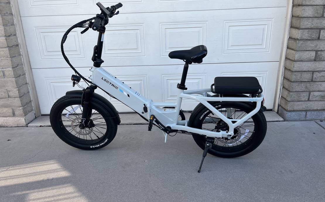 Electric Cargo Bike- Lectric XP4 White