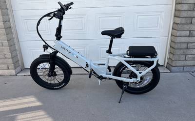 Electric Cargo Bike- Lectric XP4 White