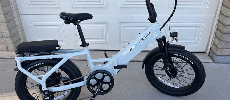 Electric Cargo Bike- Lectric XP4 White