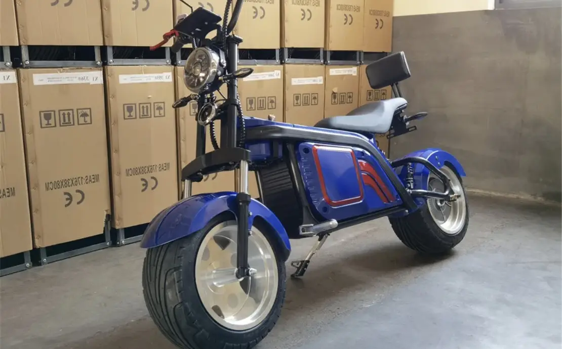 E-Loco 3000w 2 Seater Scooter Motorcycle Bike 48mph 40mile