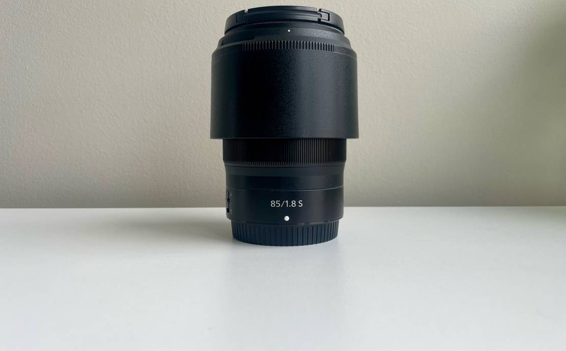 Nikon Z 85mm f/1.8 s prime lens