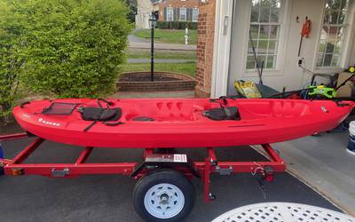 Ready-to-Launch Tandem 12 Foot Kayak (Oars & Vests Included) (2 of 2 Kayaks)