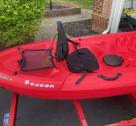 Ready-to-Launch Tandem 12 Foot Kayak (Oars & Vests Included) (1 of 2 Kayaks)