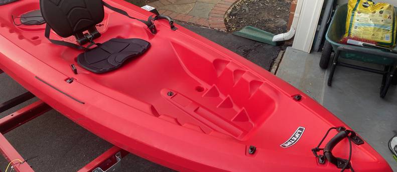 Ready-to-Launch Tandem 12 Foot Kayak (Oars & Vests Included) (2 of 2 Kayaks)