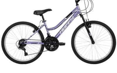 Huffy Rock Creek 24" Mountain Bike, 18-Speed Shimano,  All-Terrain Tires, Purple