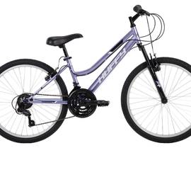 Huffy Rock Creek 24" Mountain Bike, 18-Speed Shimano,  All-Terrain Tires, Purple
