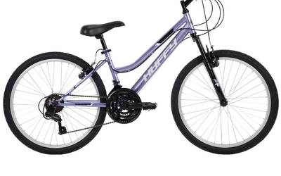 Huffy Rock Creek 24" Mountain Bike, 18-Speed Shimano,  All-Terrain Tires, Purple