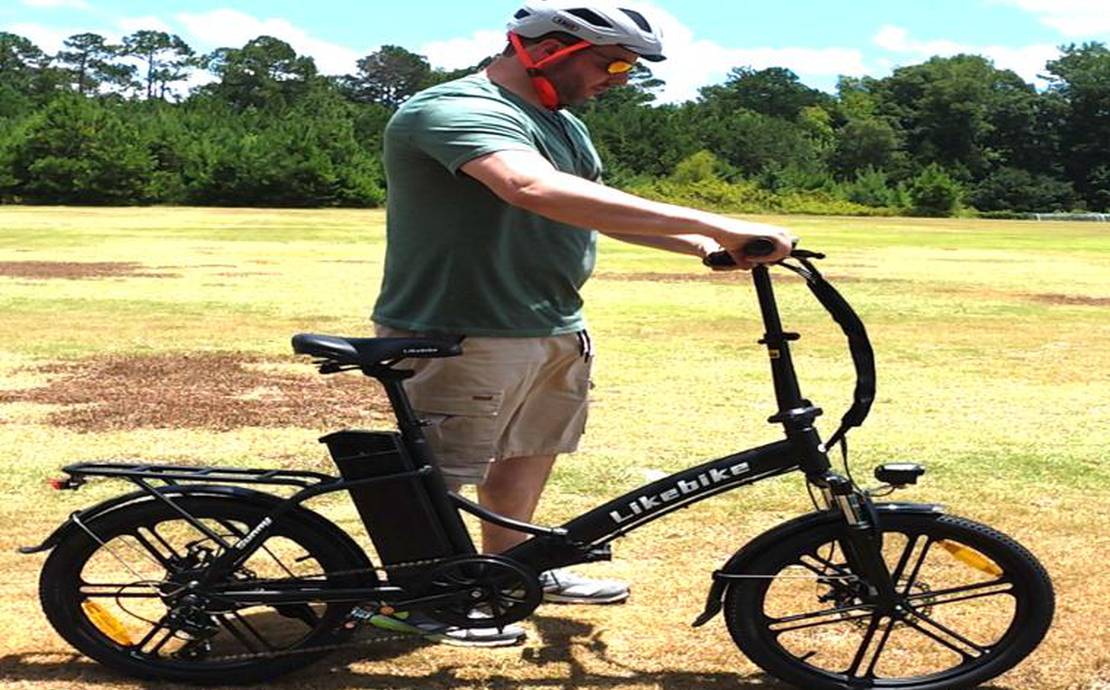 LikeBike Folding Ebike -- TheBus Rack Compatible!