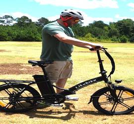 LikeBike Folding Ebike -- TheBus Rack Compatible!