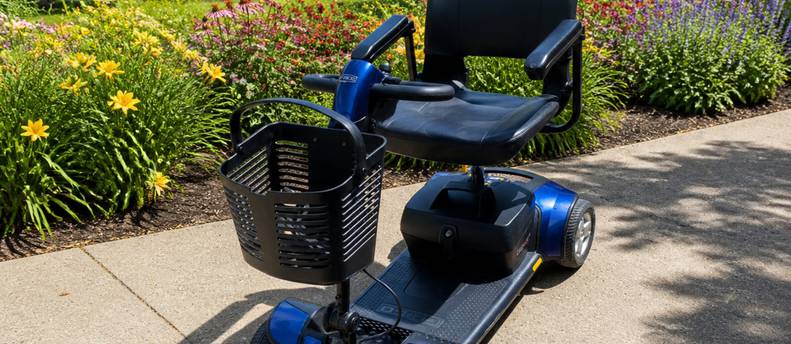 Pride Go-Go Sport Lightweight Mobility Scooter Rental – Easy & Comfortable Exploring in Calgary!