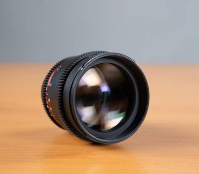 Rokinon EF 85mm T1.5 Cinema lens for EF Mount Cameras