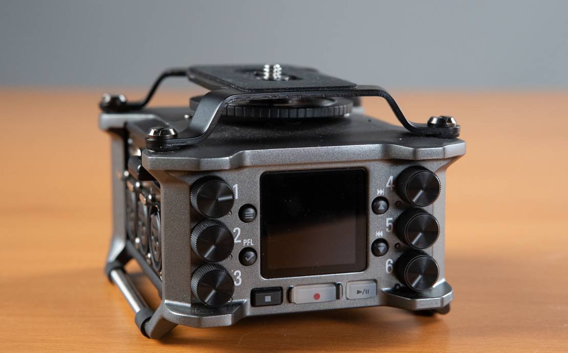 Zoom F6 6-Input / 14-Track Multitrack Field Recorder