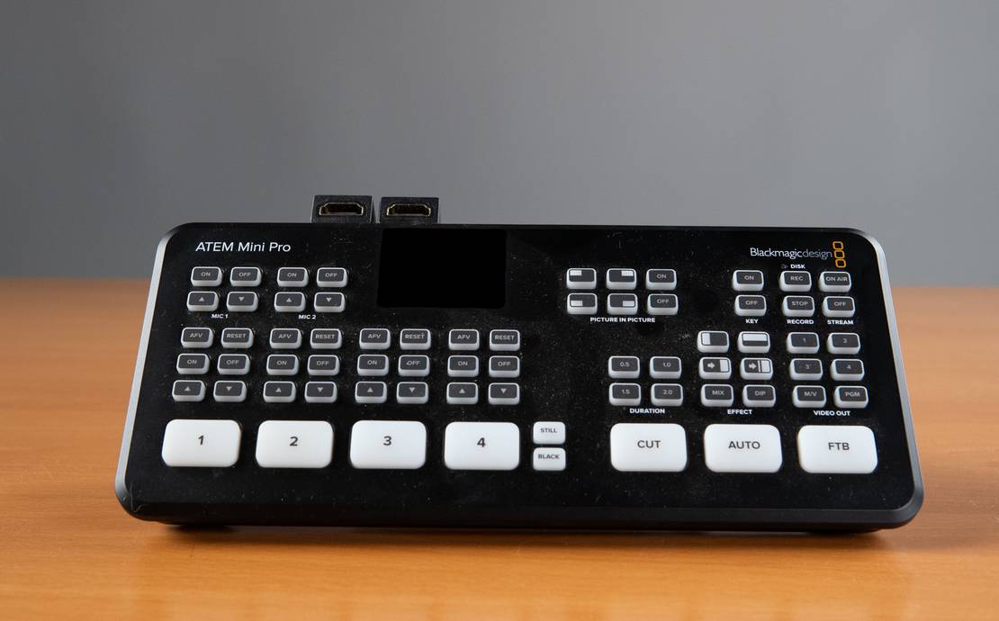 Blackmagic Design ATEM Mini Pro HDMI Live Stream Switcher