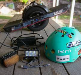 One Wheel Pint w/ Burris Off Road Tire, Light, Fender & Helmet