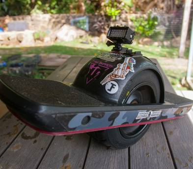 One Wheel Pint w/ Burris Off Road Tire, Light, Fender & Helmet