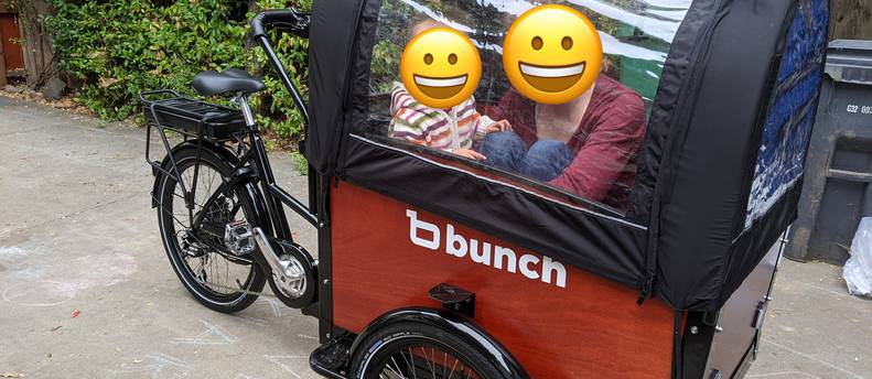 Electric cargo Bunch bike