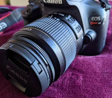 Canon EOS Rebel T6 DSLR Camera for rent