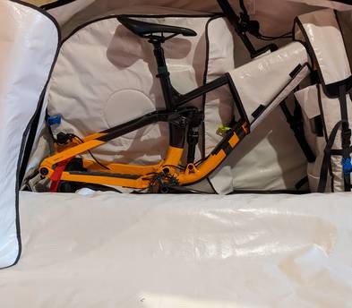 Dakine Bike Roller Bag for airline travel