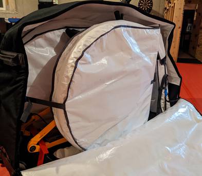 Dakine Bike Roller Bag for airline travel