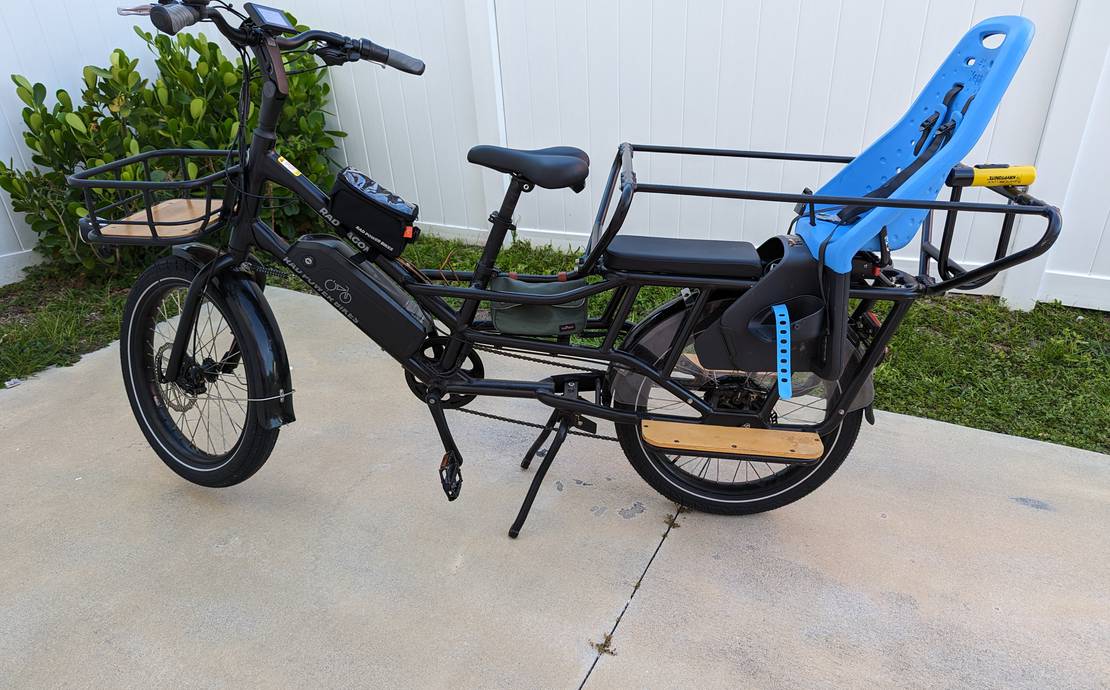 Rad Wagon 4 Electric Bike (Plus 2 Childrens Seats)