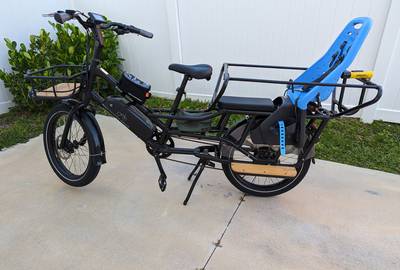 Rad Wagon 4 Electric Bike (Plus 2 Childrens Seats)