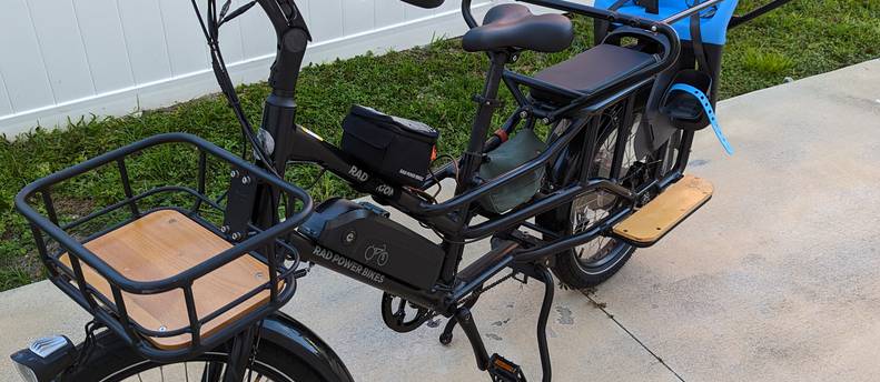 Rad Wagon 4 Electric Bike (Plus 2 Childrens Seats)