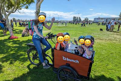 Electric cargo Bunch bike