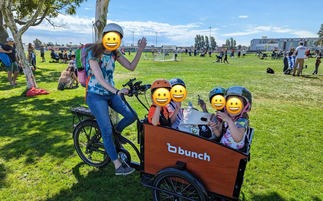 Electric cargo Bunch bike