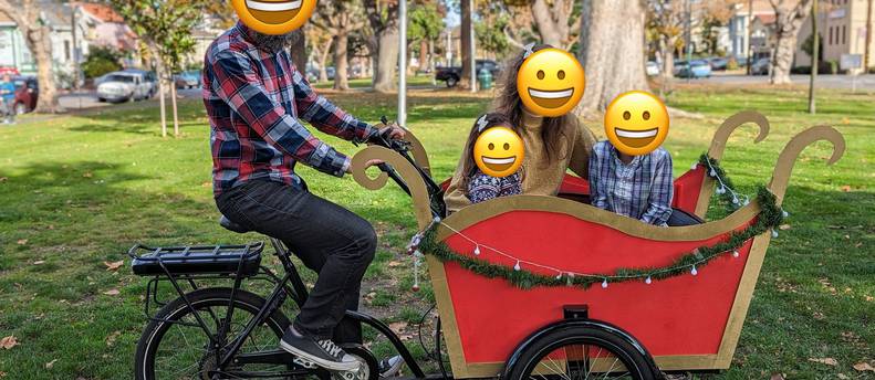 Electric cargo Bunch bike