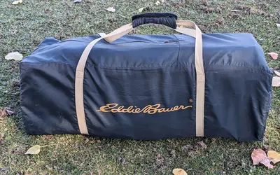 Portable Eddie Bauer baby bassinet