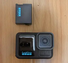 GOPRO 13 with chest strap and charger
