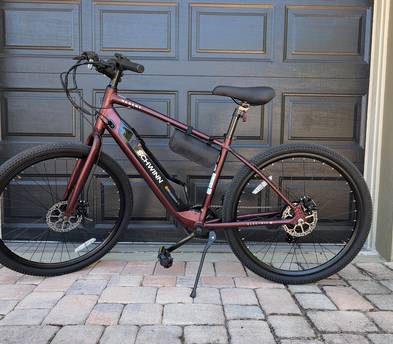 Schwinn Regent 27.5" Adult Hybrid Electric Bike - Dark Red (two available)