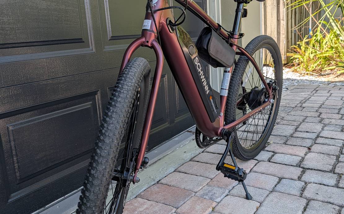 Schwinn Regent 27.5" Adult Hybrid Electric Bike - Dark Red (two available)
